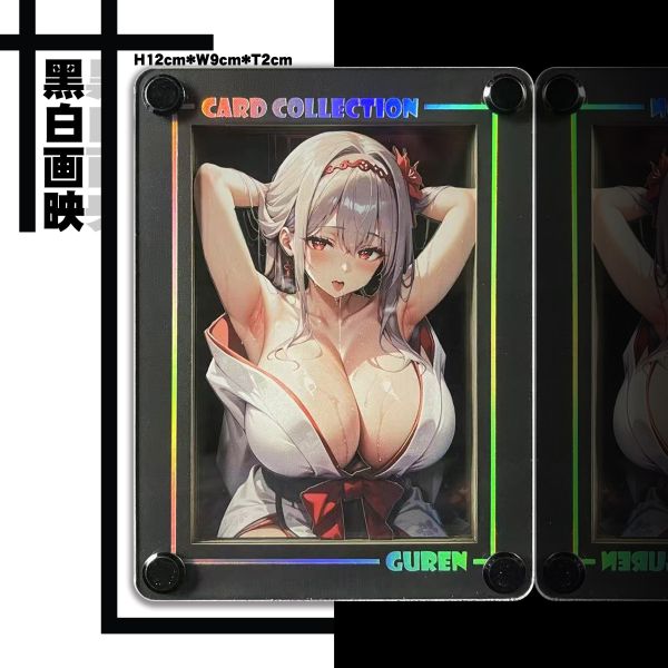 黑白畫映 B&W Studio NIKKE 紅蓮 白 桌面裝飾卡磚 