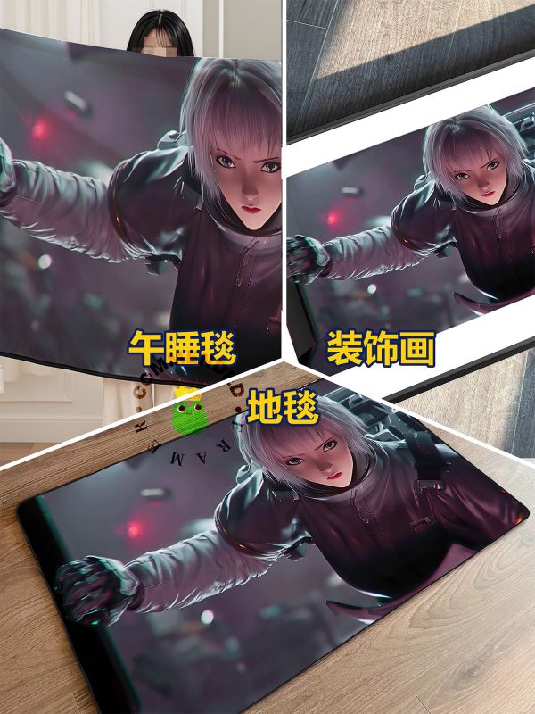 皇呱《白月魁宇航服》靈籠2白老闆裝飾畫 
