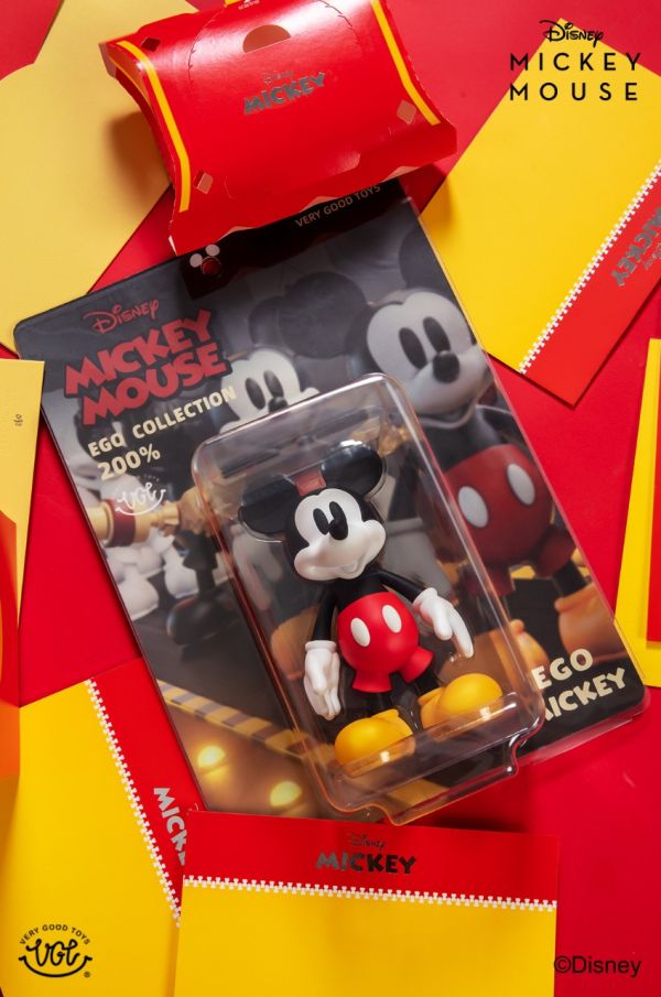 正版授權 VGT EGO米奇 復古色/經典色/特調粉 200% 迪士尼100週年紀念系列吊卡 