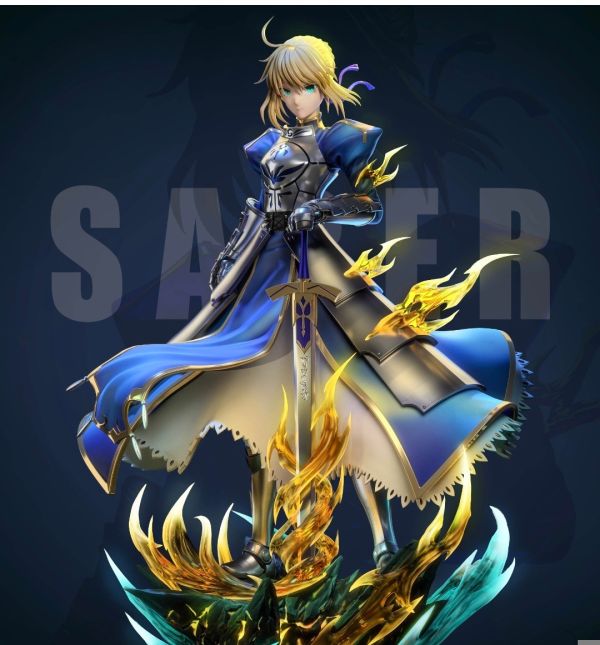 Noc Studio 女雕系列 亞瑟王呆毛王 Fate Saber 
