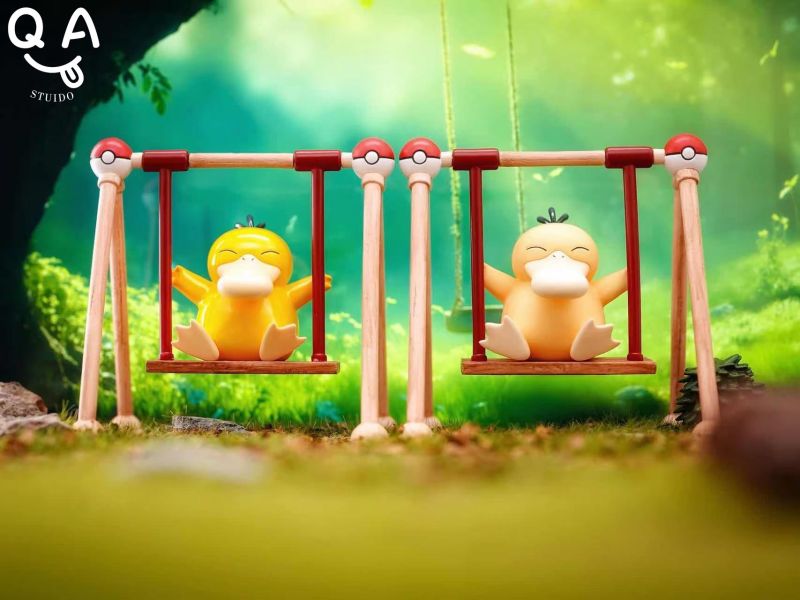 QA工作室 鞦韆鴨/吃飯鴨 