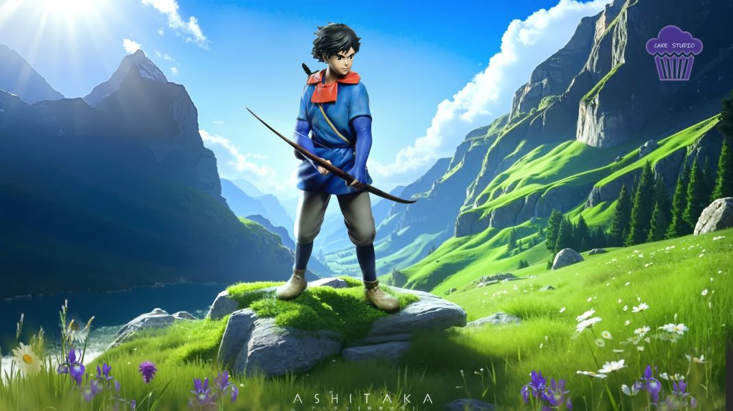 Cake-Stuido 宮崎駿小比例共鳴001 幽靈公主 