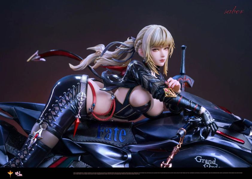 【補款】DT&UME-Studios 黑Saber 機車摩托 阿爾託莉雅 吾王 第四款1/4五王共鳴 