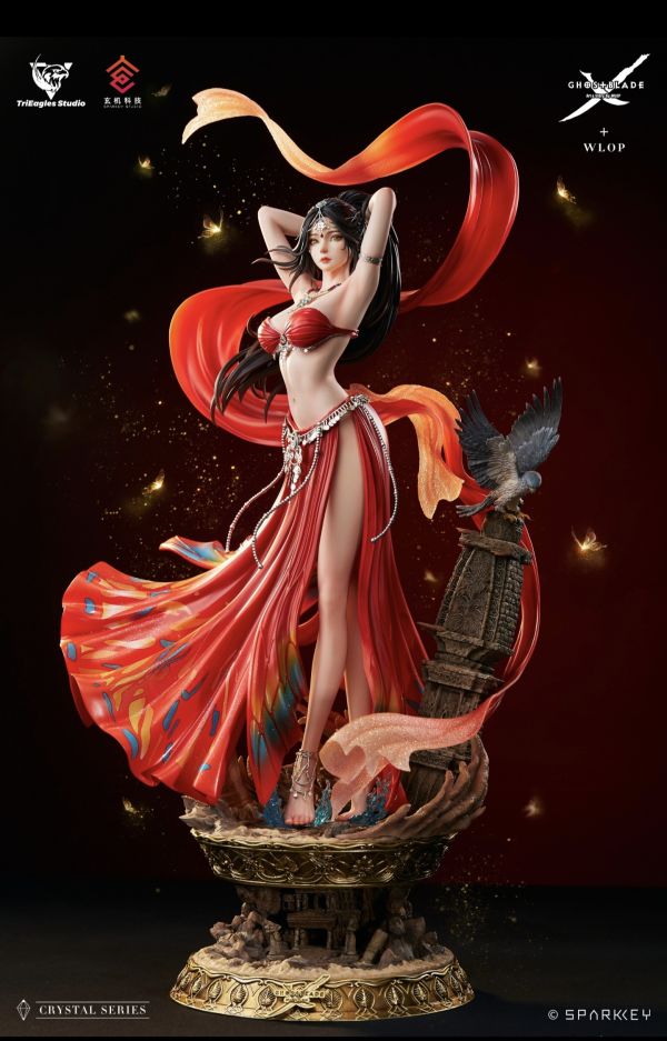 【現貨】正版授權 TRIEAGLES 《鬼刀》雕像系列-《風曳》 