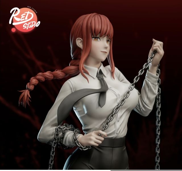 Red-Studio 女雕系列第三彈《電鋸人》瑪奇瑪 