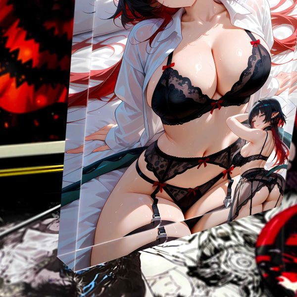 阿喵畫社 羞羞簡社透明卡磚 