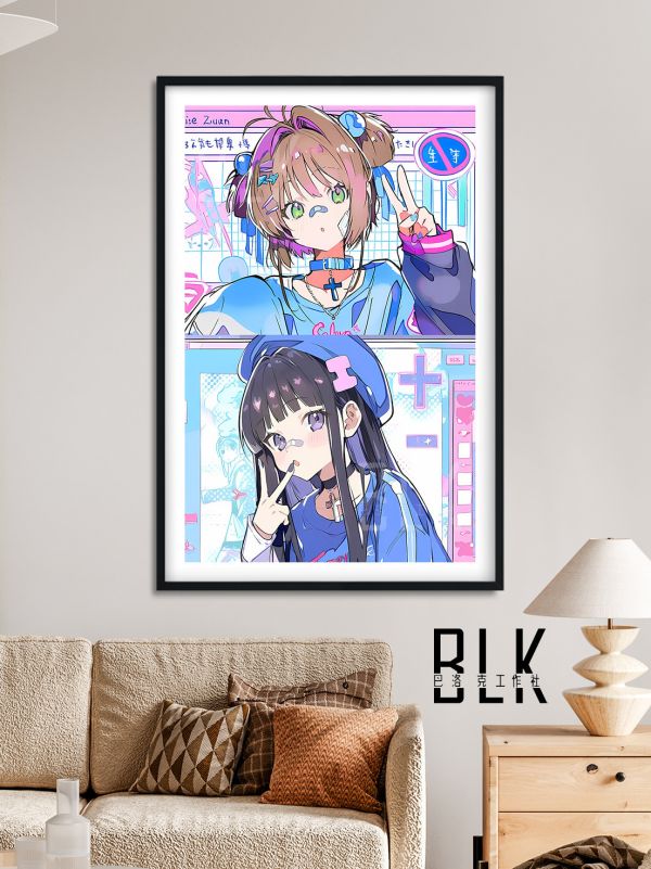 巴洛克 《潮流魔法少女》百變小櫻裝飾畫 