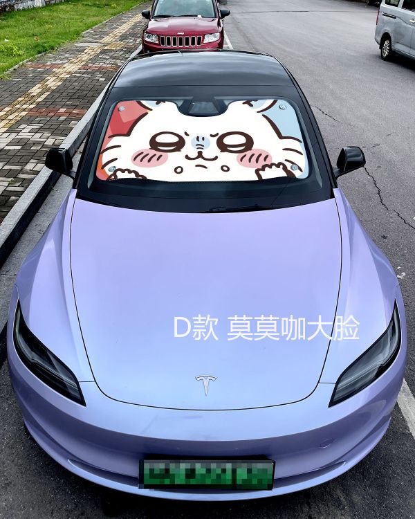 千鳥社 《汽車前擋遮陽-吉伊大臉》吉伊卡哇哈奇小八烏薩奇莫莫咖 