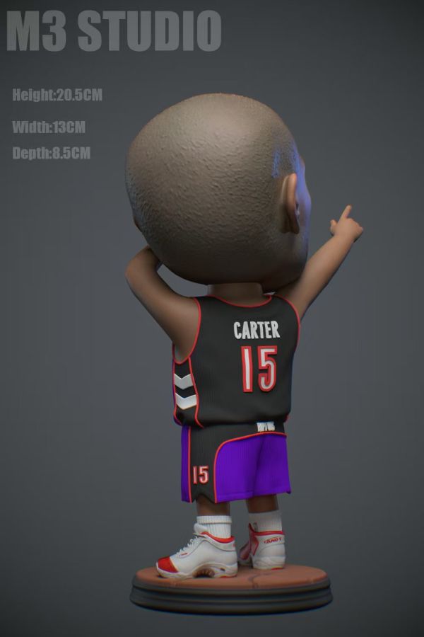 【補款】M3工作室 Q版文斯卡特 NBA雕像 