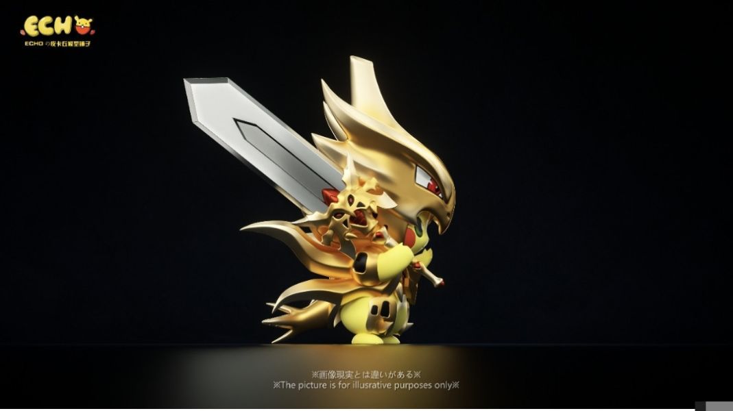 ECHO皮模鋪 mega班吉拉變裝皮卡丘 