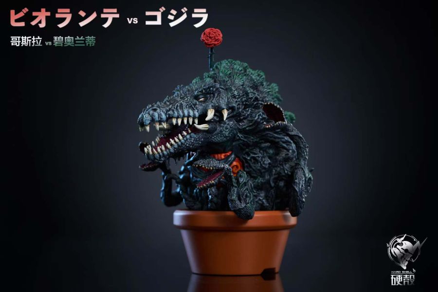 【補款】硬殻工作室 哥斯拉的趣味劇場第二彈 植物大戰哥斯拉 
