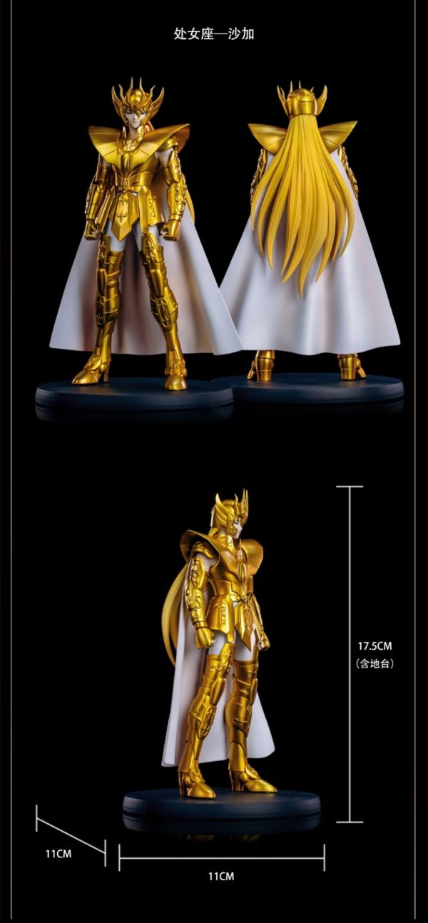 正版授權 Zodiakos鑄刻工作室 《聖鬥士星矢》黃金聖鬥士星耀系列第一彈 十二宮戰士的永恆傳奇 
