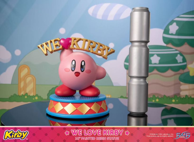 正版授權 First 4 Figures 25cm 星之卡比 Kirby 雕像 
