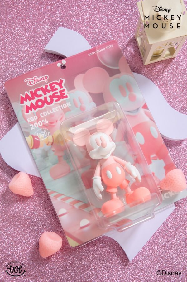 正版授權 VGT EGO米奇 復古色/經典色/特調粉 200% 迪士尼100週年紀念系列吊卡 