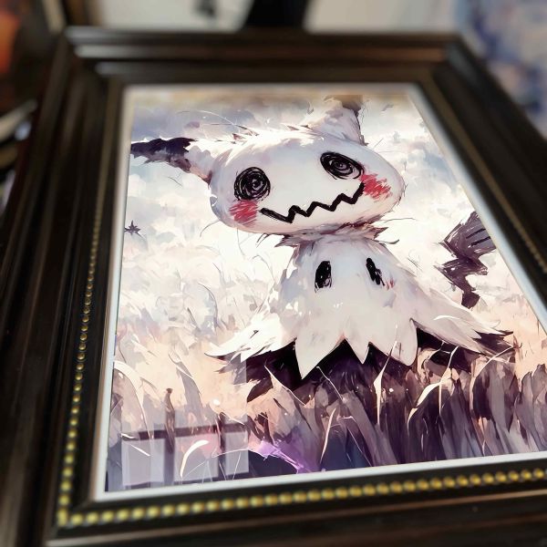 阿喵畫社 謎擬丘寶可夢桌面擺臺 