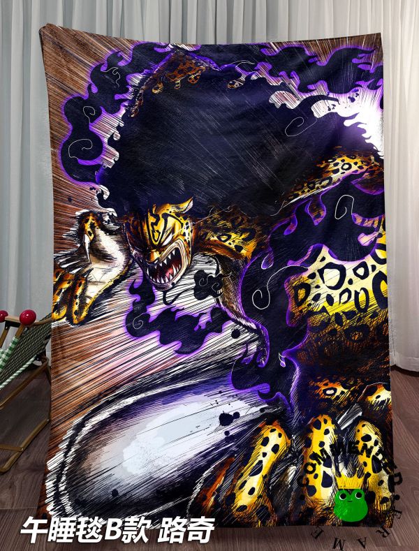 皇呱《覺醒的碰撞》海賊王魯夫路奇世界政府CP0裝飾畫 