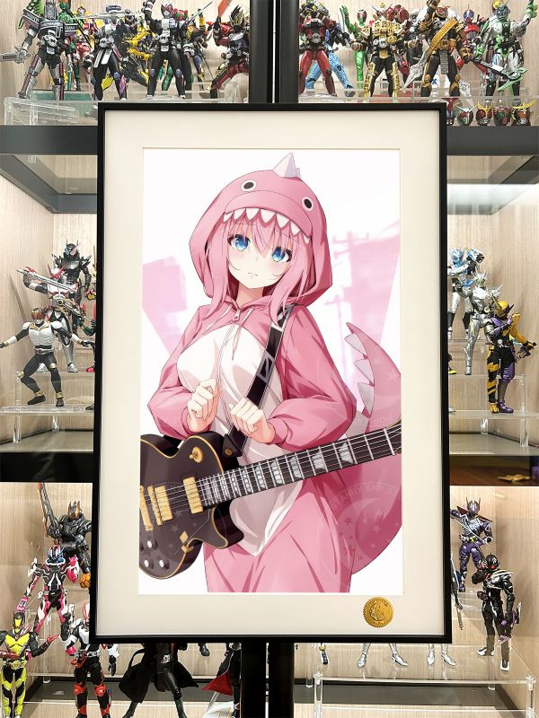 星空《粉色波奇醬》孤獨搖滾後藤獨後藤一里裝飾畫 