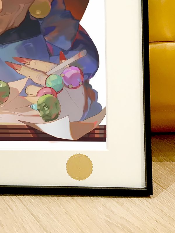 星空《湯婆婆》白龍千與千尋神隱少女宮崎駿裝飾畫 