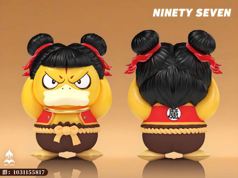 玖柒NINETY SEVEN STUDIO 三太子-阿鴨可達吒雕像 