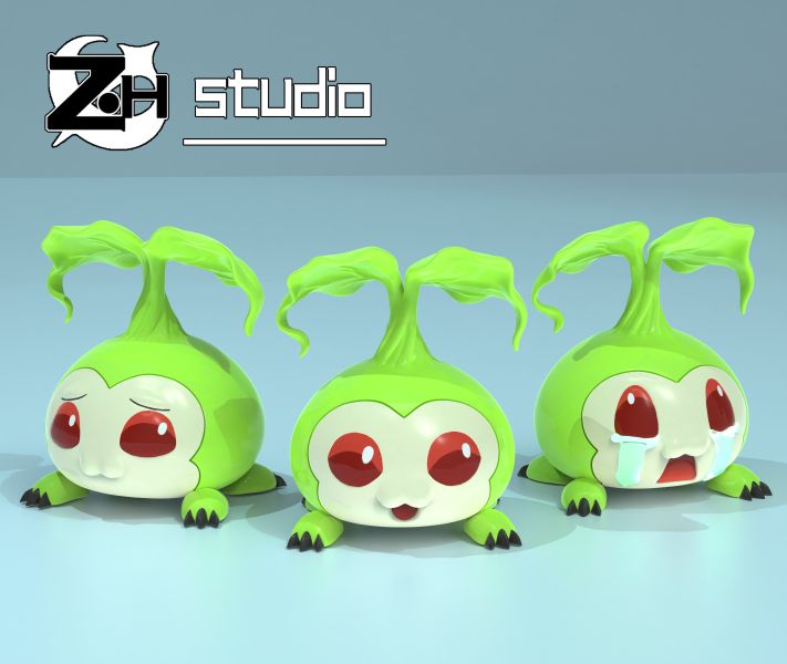 ZH召喚 studio 數碼寶貝-種子獸 