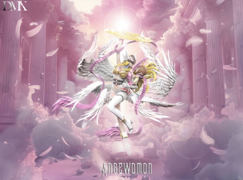 DMX STUDIO 數碼寶貝一代騎乘第六彈/第七彈（天使獸&阿武 天女獸&嘉兒） 