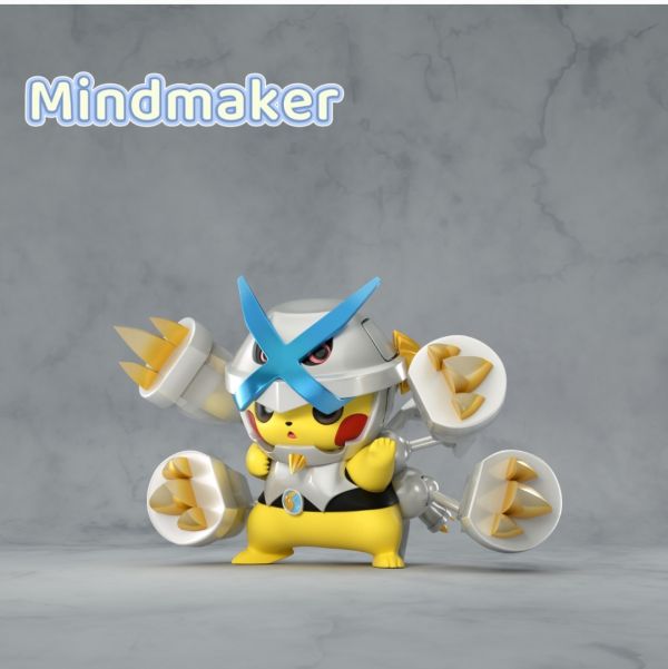 MindMaker Mega皮卡丘第四彈 mega巨金怪皮卡丘 