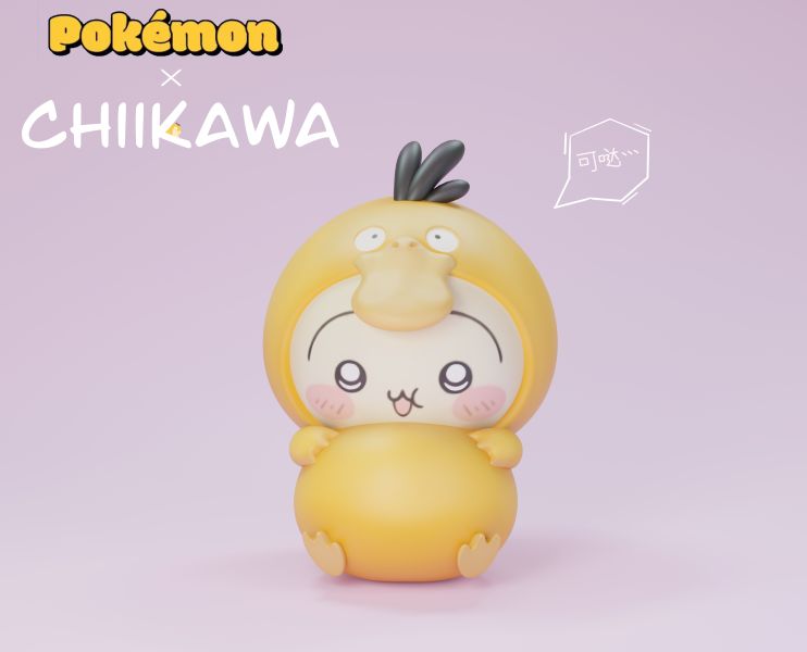 【現貨】潮社工作室 chiikawa 烏薩奇×可達鴨 