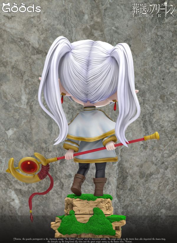 GOODS（穀子）STUDIO 葬送的芙莉蓮Q版 芙莉蓮 Frieren潮玩雕像 