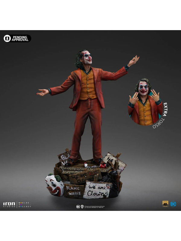Iron Studios 1/10 Joker小丑 亞瑟·佛萊克 