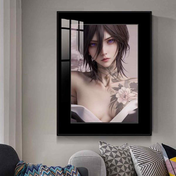 JUZI橘子工作室 血玫瑰 朽木露琪亞 裝飾畫 