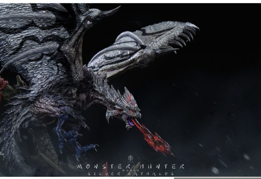 Edge studio 怪物獵人（雄火龍 銀火龍 蒼火龍） 