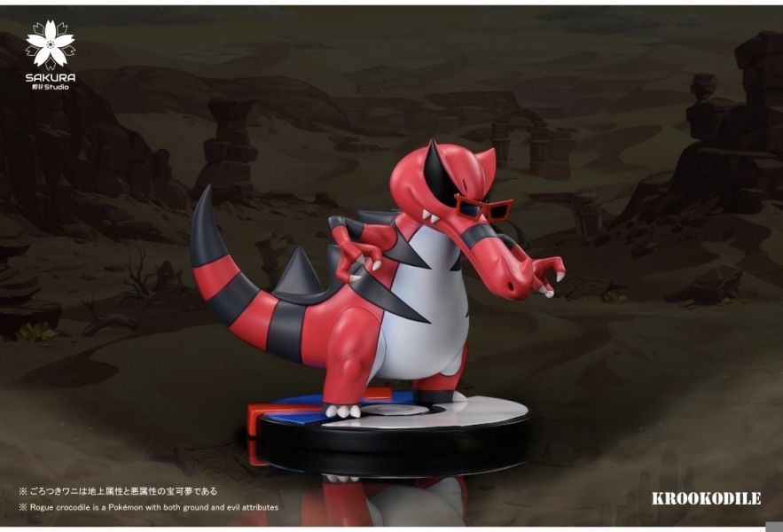 櫻花 studio 1/10系列 流氓鱷 