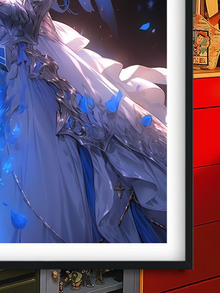 巴洛克《婚紗saber》Fate/stay night吾王裝飾畫冰箱貼 