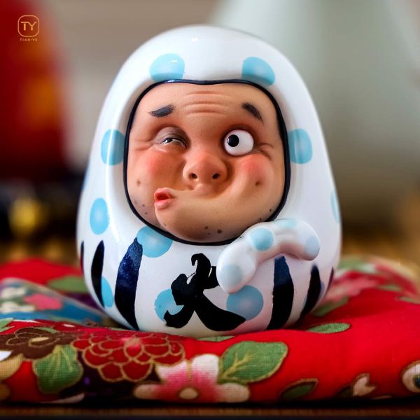 田也工作室 祈福達摩蛋 