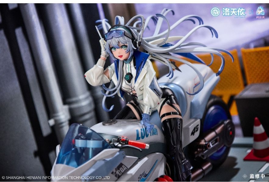 正版授權 阿次元 永恆系列 洛天依 復古未來·風暴車手Ver. 