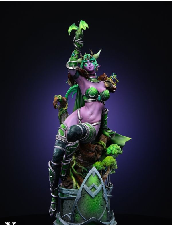 蜉蝣 魔獸龍族系列第二款 綠龍女王 