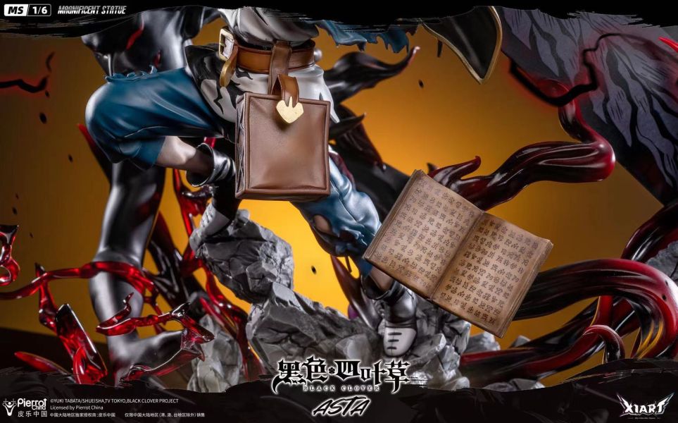 【現貨】皮樂中國正版授權 X1ART工作室1/6 MS系列雕像《黑色四葉草》 