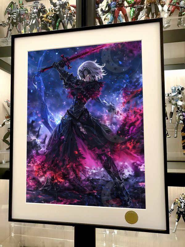 星空《血色黑貞德》Fate龍之魔女Alter裝飾畫 