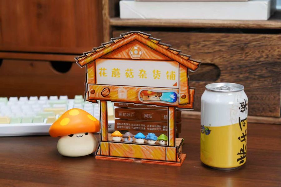 YMG 冒險島 迷你蘑菇家族鍵帽套裝 