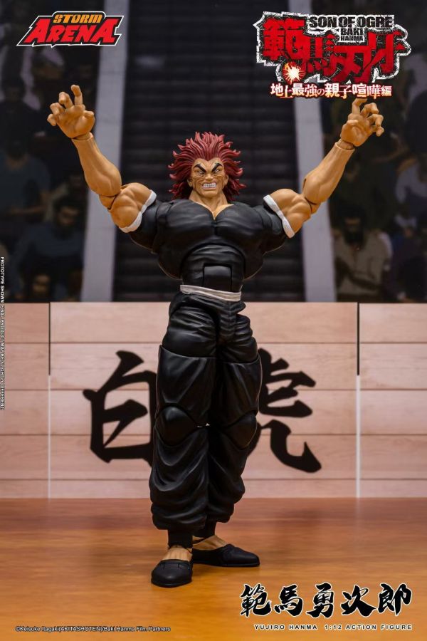 Storm Toys 1/12 人氣漫畫 刃牙 範馬勇次郎 可動人偶 