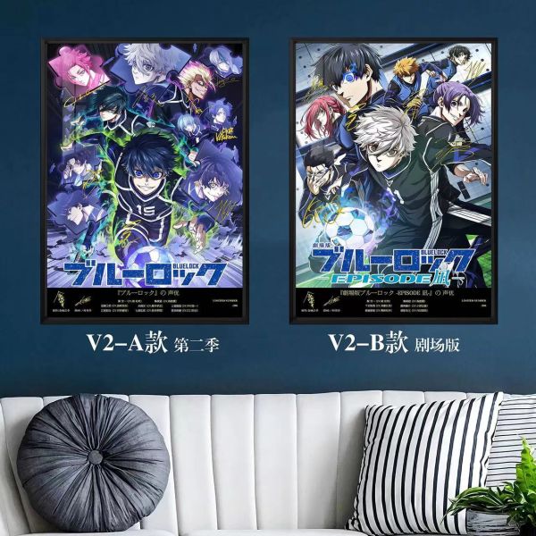 千鳥社 《藍色監獄 第二彈》潔世一凪誠士郎蜂樂回簽名裝飾畫 