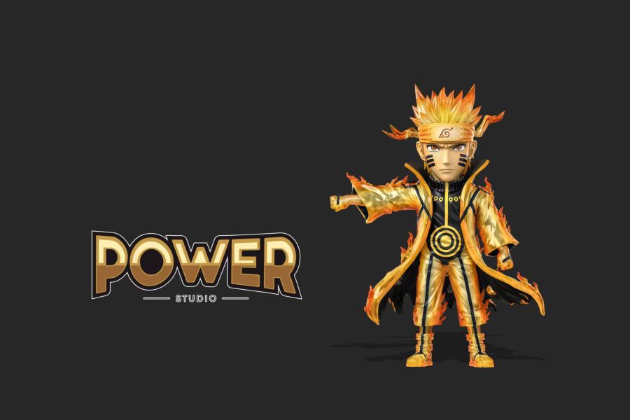 【補款】Power studio wcf 波風水門&漩渦鳴人-父子對拳 