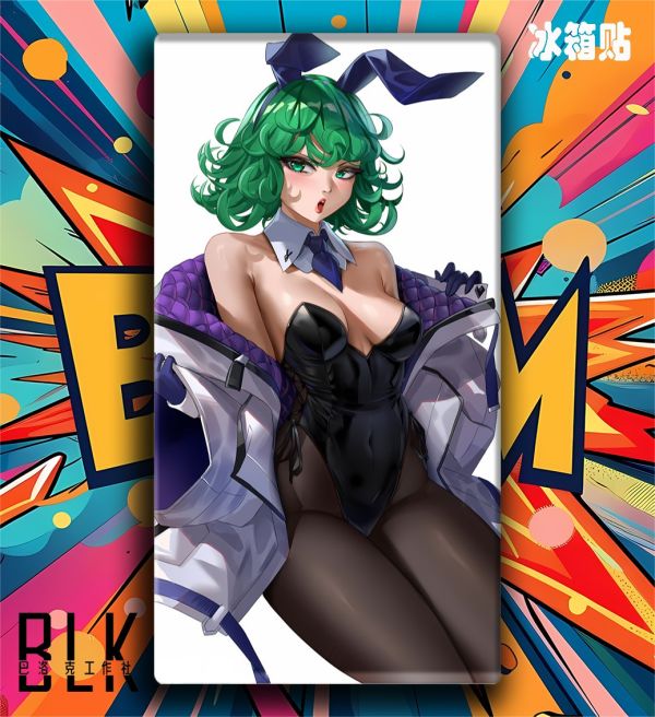 巴洛克 龍捲一拳超人一擊男琦玉老師裝飾畫/冰箱貼 