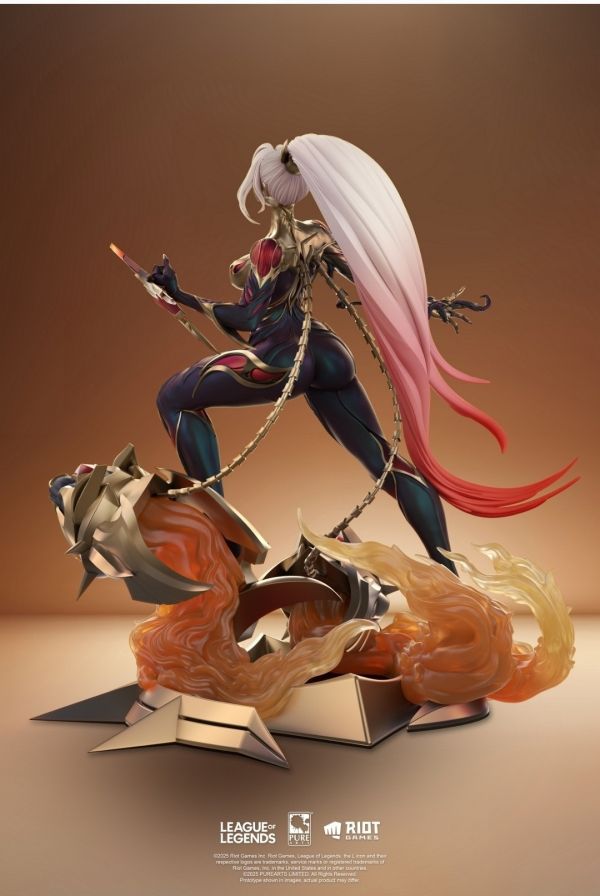 正版授權 PureArts 1/6 英雄聯盟 Kai Sa 虛空之女 卡莎 雕像 