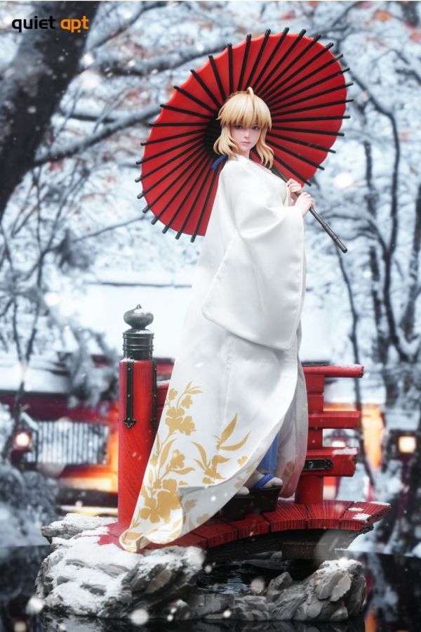 QuietArt 白色永恆 和風 saber 阿爾託莉雅·潘德拉貢 