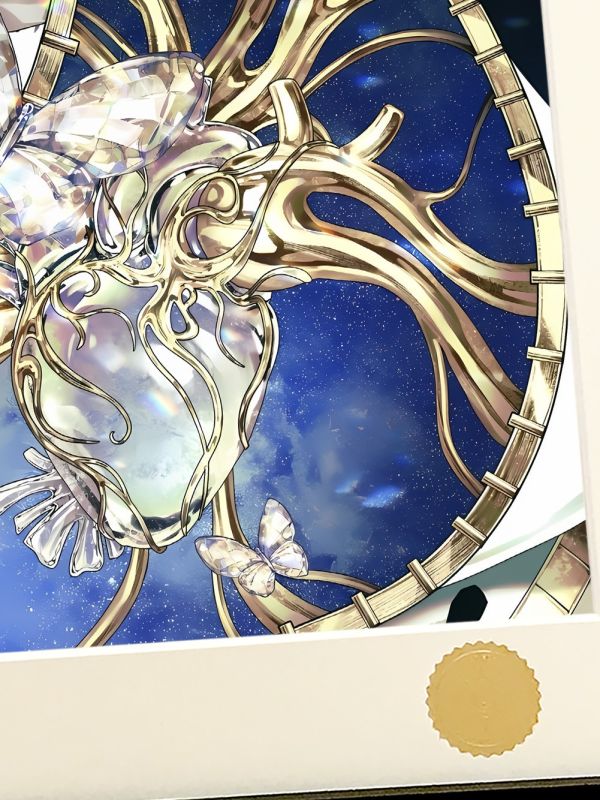 星空 《布加拉提》鋼鏈手指JOJO的奇妙冒險喬魯諾喬巴納黃金之風裝飾畫 