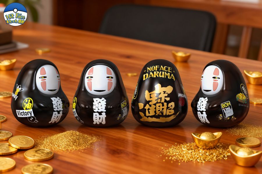 Hit Face砸臉工作室 宮崎駿達摩第一彈《發財》 