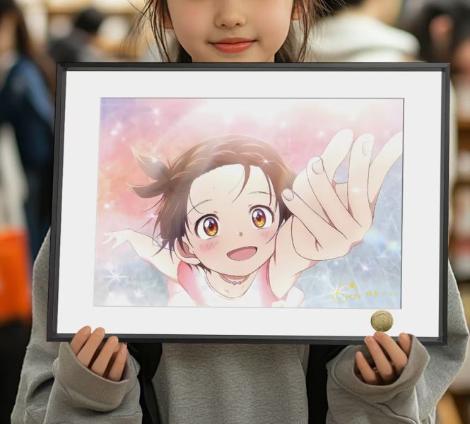 皇呱 《5000億分的笑容》金牌得主冰舞的祈願裝飾畫 