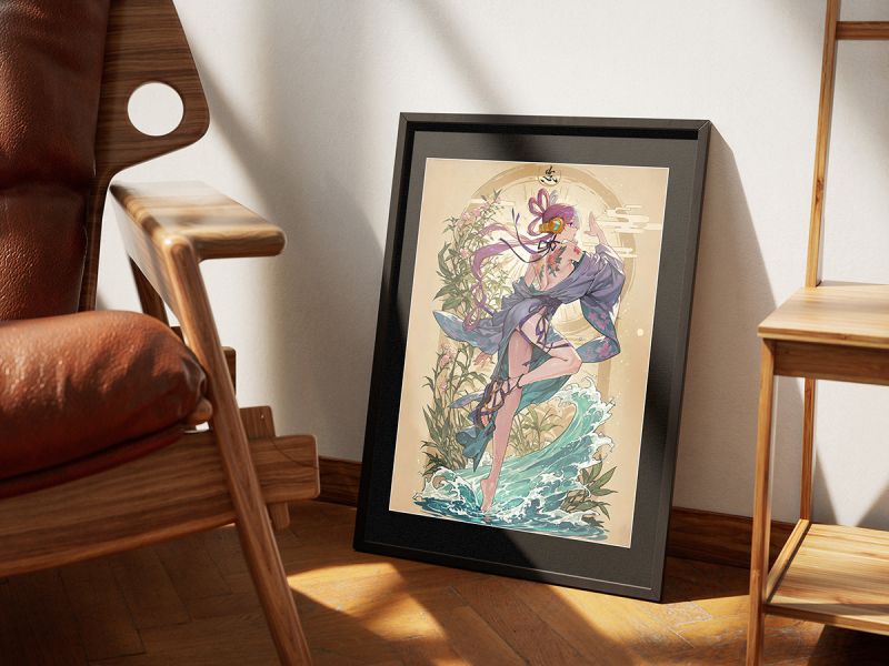 千鳥社《日式UTA》海賊王烏塔UTA紅髮歌姬午睡毯地毯裝飾畫 