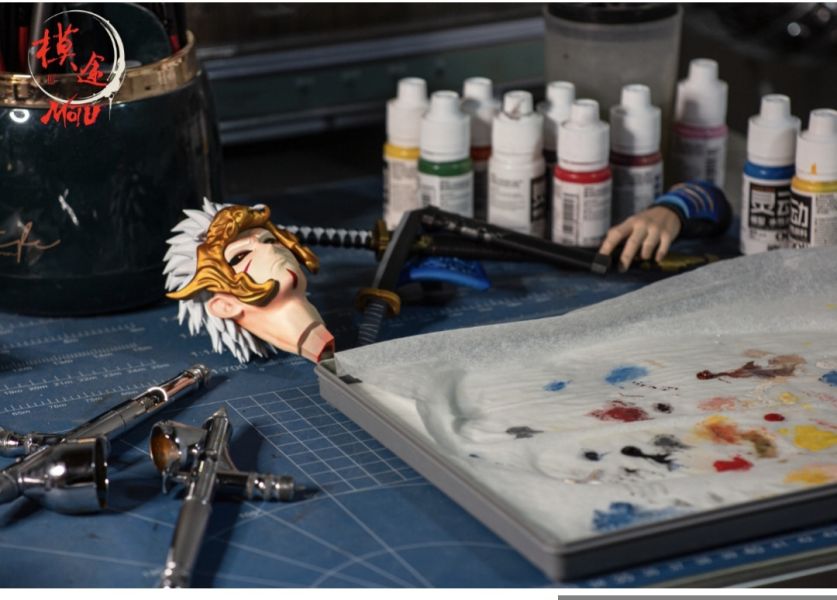 模途工作室 武士扉間胸像 